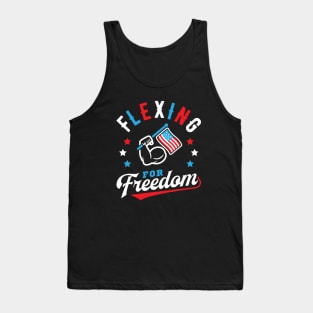 Flexing For Freedom Tank Top